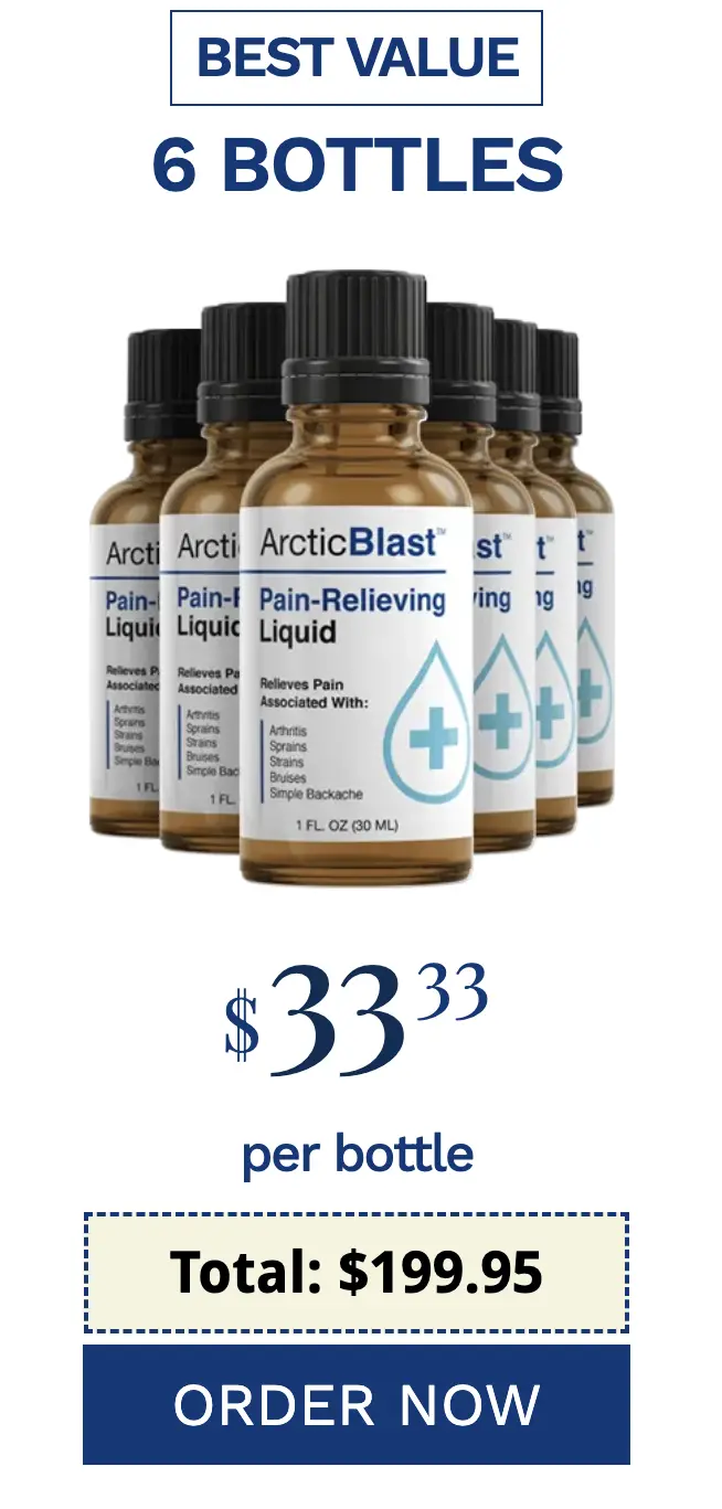 Arctic Blast 6 bottles