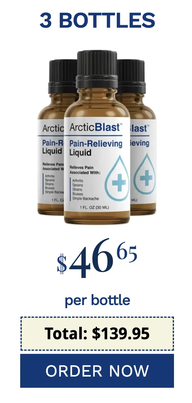 Arctic Blast three bottles order